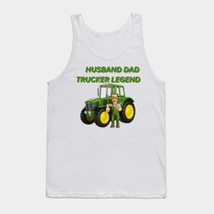 Husband trucker Tank Top